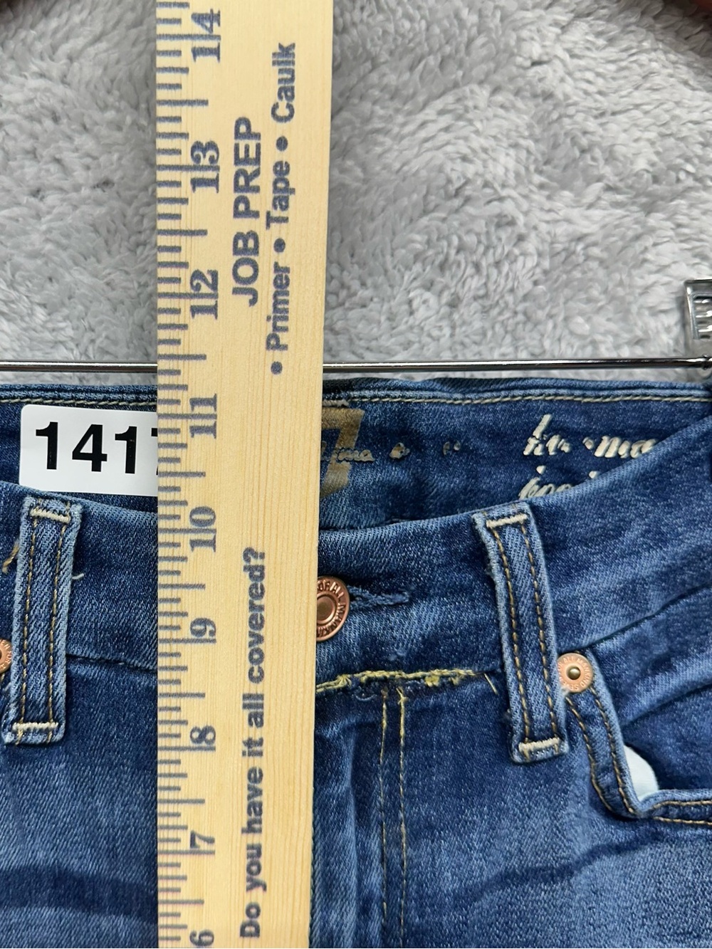 7 For All Mankind Kimmie Bootcut Jeans Women’s 24 Medium Wash Stretch Denim - Picture 10 of 10
